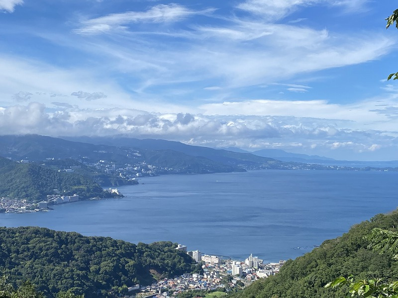 あじろ南熱海が丘の展望