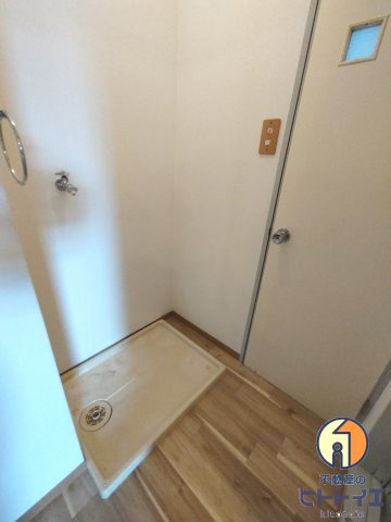 シティハイツナカムラの設備|洗濯機置き場です