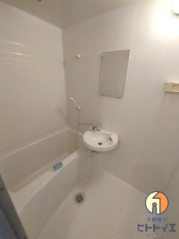 シティハイツナカムラの浴室|コンパクトで使いやすいお風呂です