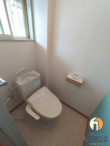 シティハイツナカムラのトイレ|落ち着いた色調のトイレです