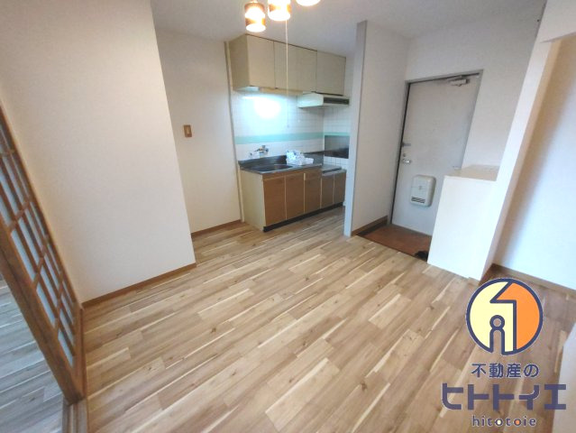 シティハイツナカムラの居間・リビング|使いやすいリビングです