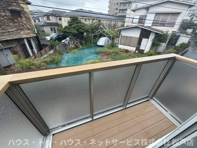 シャディグローヴのバルコニー