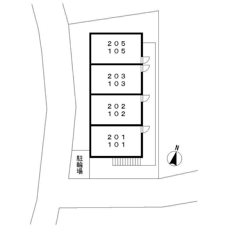 シャディグローヴの区画図