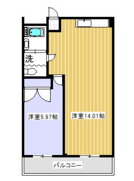 竹の塚スカイタウンの間取り