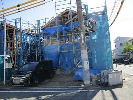 広島市西区新庄町　新築一戸建て(全2棟)の外観