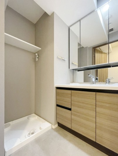 S-RESIDENCE高島平asoleaの洗面所