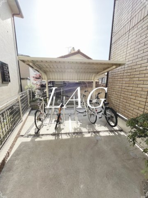 【その他共用部分】 | La maison de cerisier | 駐輪場です。