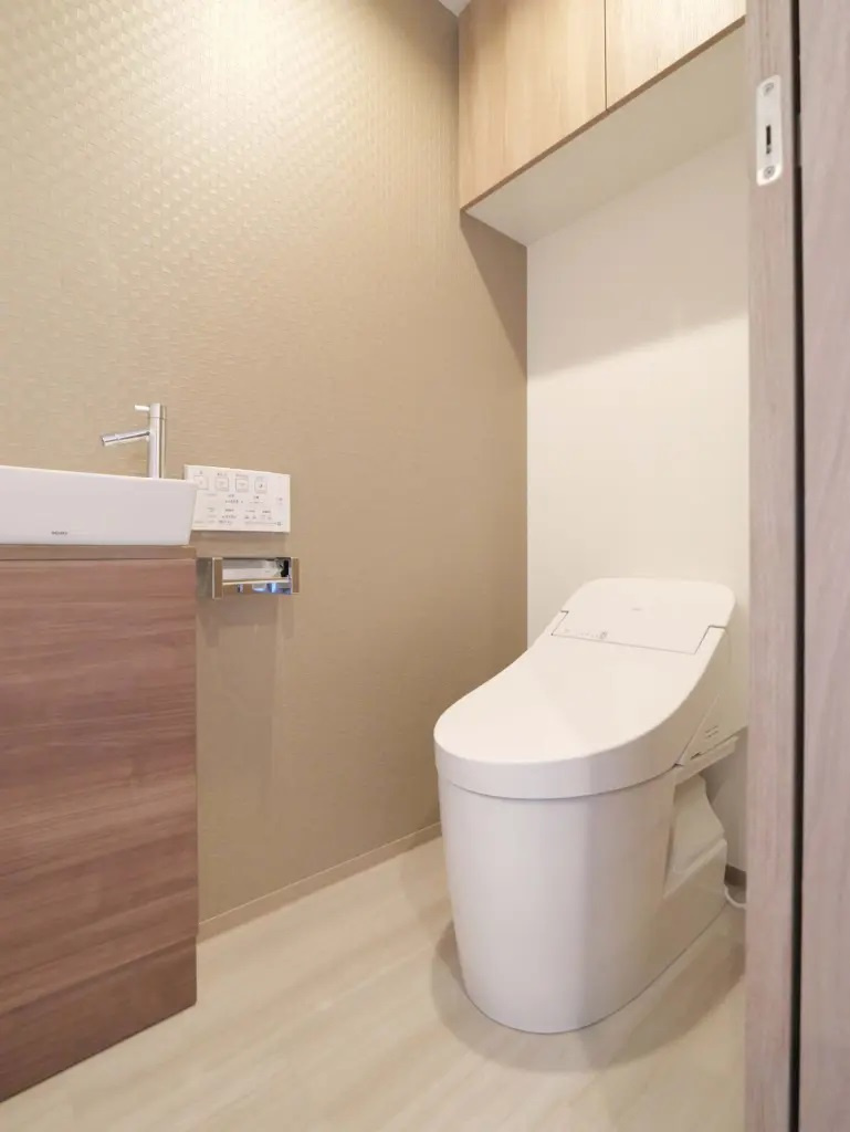 プレジオ宝塚ＡＳＩＡＮのトイレ|コンパクトで使いやすいトイレです