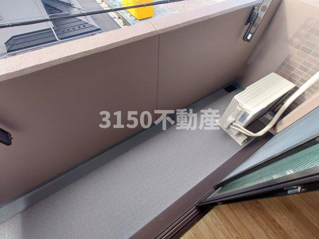 マイタウン茶所のバルコニー