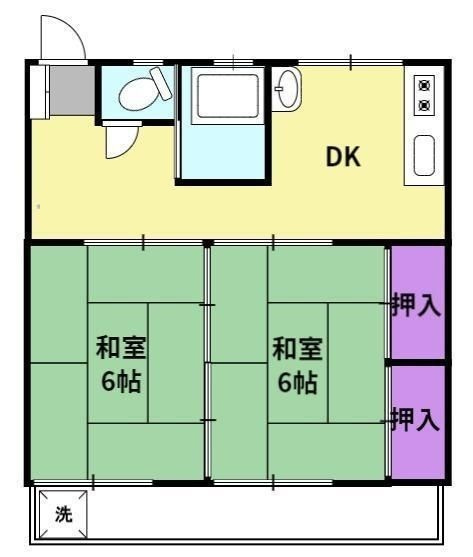 レイクヒルＹ’ｓの間取り