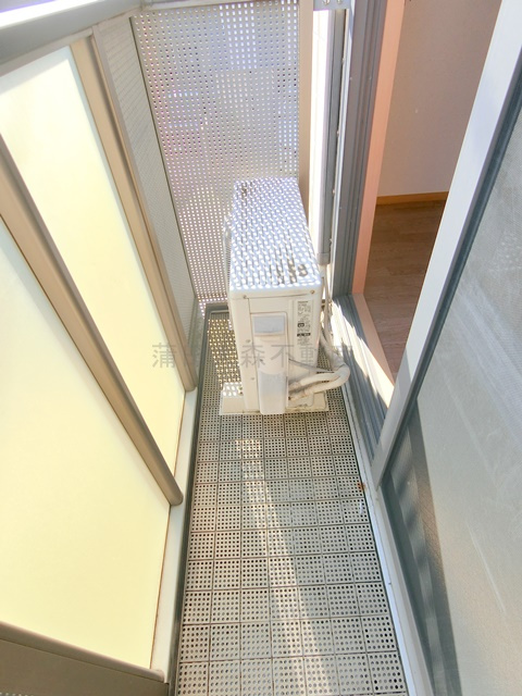 ドエルヤマキのバルコニー|バルコニー