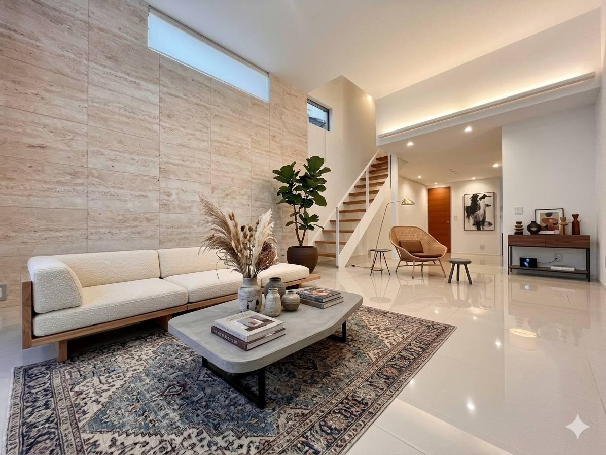 世田谷区上馬3丁目　中古戸建の居間・リビング|23.5帖の広いリビングはご家族が自然と集まる居心地の良い空間。

ご内見希望・資料請求などお気軽にお問い合わせ下さい！
03-5990-5201