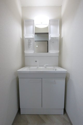 坂井戸マンションの洗面所