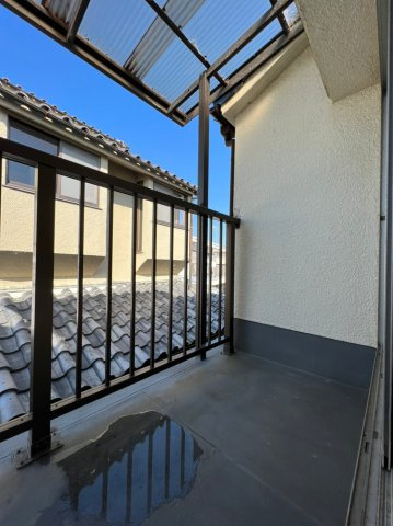 美山台１丁目貸家のバルコニー