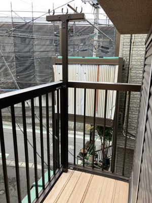 【バルコニー】 | ふじみ野ハウス | 落ち着いた時間を過ごせるバルコニーです