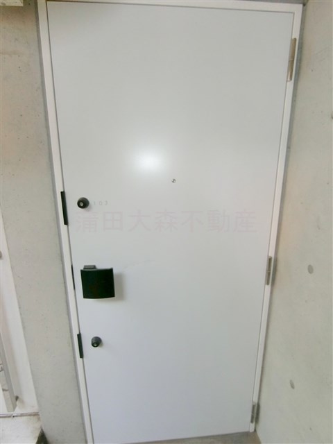 ディアマンテ糀谷の玄関