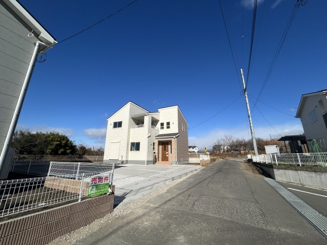 新築　前橋市富士見町時沢第11　Livele Garden.S　1号棟　の前面道路含む現地写真|現地写真　東側接道幅員約4.5ｍ