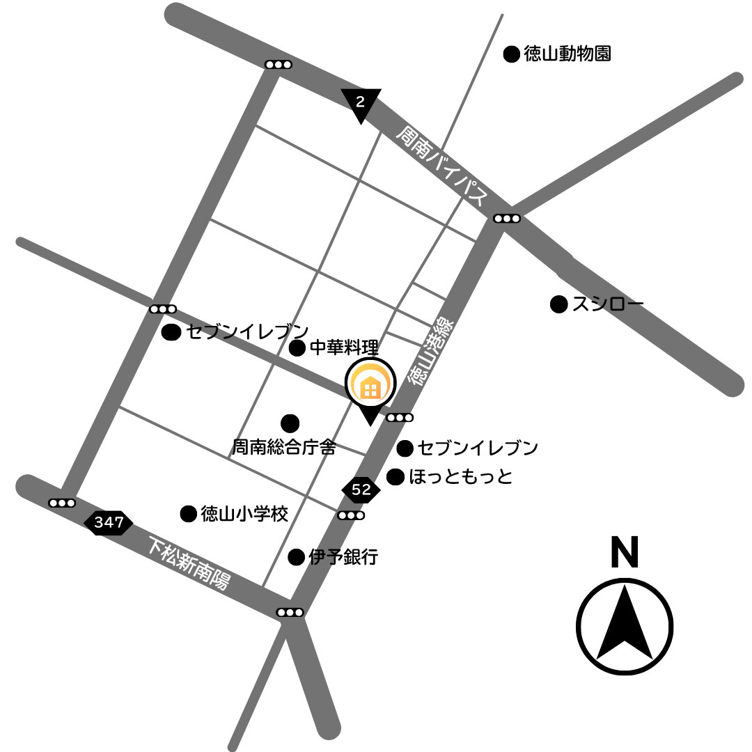 シャーメゾン杢の地図