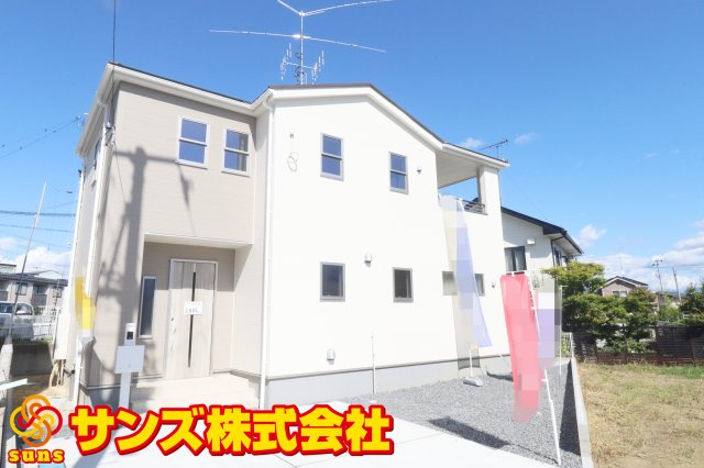 郡山市安積町南長久保1丁目　　　　1号棟　　　安積第３小学校、安積第２中学区　の外観|南東側から見た外観