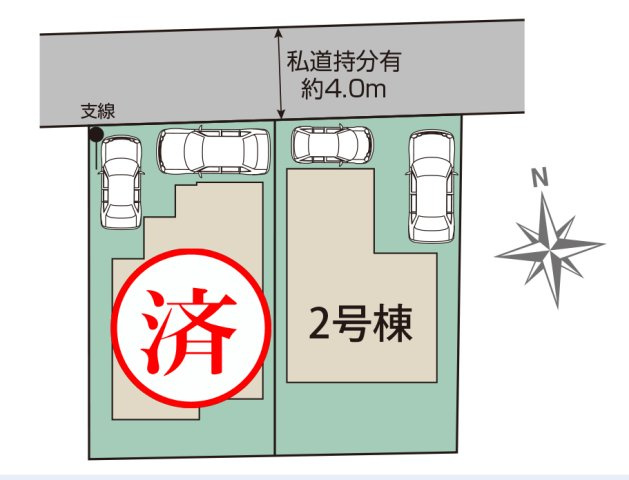【区画図】 | 新築一戸建て「小田原市酒匂１丁目」