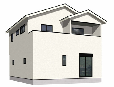 【外観】 | 菅原１丁目新築戸建て２期 | 頭金0円、フルローン可能です♪お支払期間も50年までOK。ピッタリな資金計画をご提案しますので、一緒に計画を建てて行きましょう♪複数の銀行からピッタリなパートナーをお探しします。