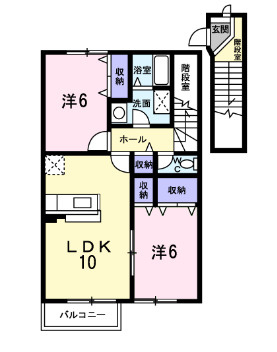 オークヒルズⅠの間取り