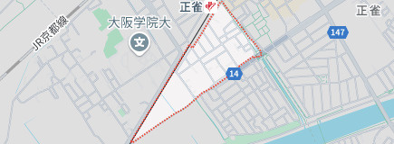 フローラコートの地図
