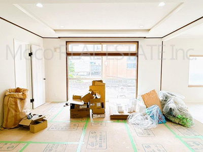 【居間・リビング】 | 網走市潮見中古住宅