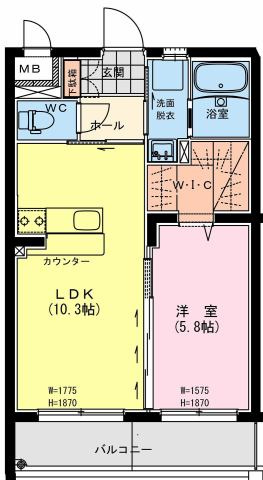 ベイシティコートの間取り