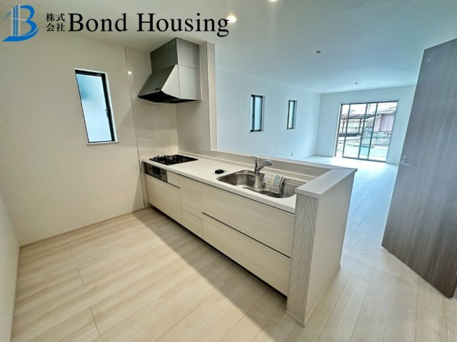 「東二見駅徒歩10分」「車並列2台可」魚住町西岡 限定1棟のキッチン