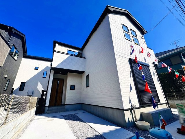 【外観】 | 和光市南1丁目　新築分譲住宅　全5棟（成増店） | 区画の整理された美しい街並み広がる平坦地に全5棟の開発分譲地