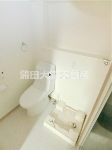 ポモドーロ蒲田のトイレ|温水暖房便座付のトイレ