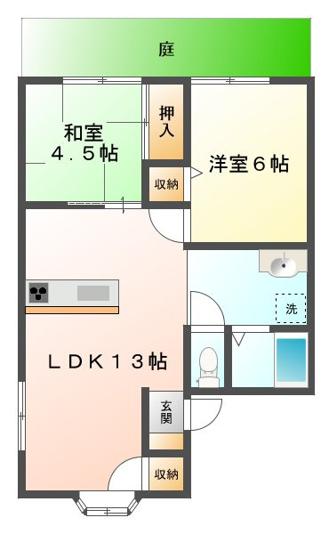 マーサ塩屋の間取り