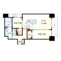 【間取り】 | アーバネックス南新町　間取り