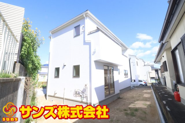 郡山市安積町南長久保1丁目　　　　２号棟　　　安積第３小学校、安積第２中学区　の外観|南西側から見た外観