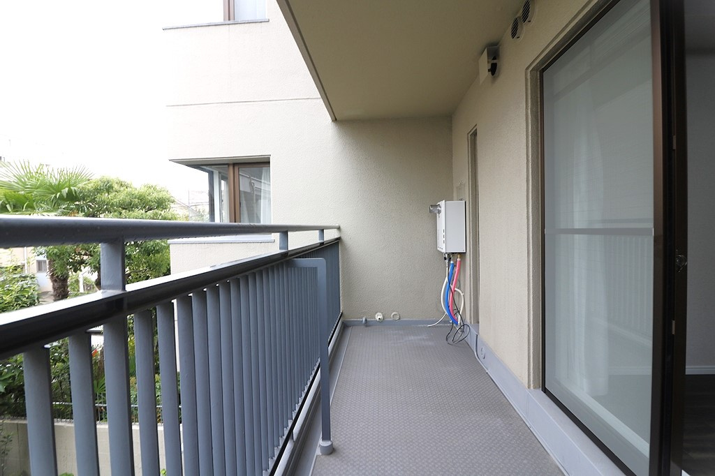 夙川レックスマンションのバルコニー|南面バルコニー