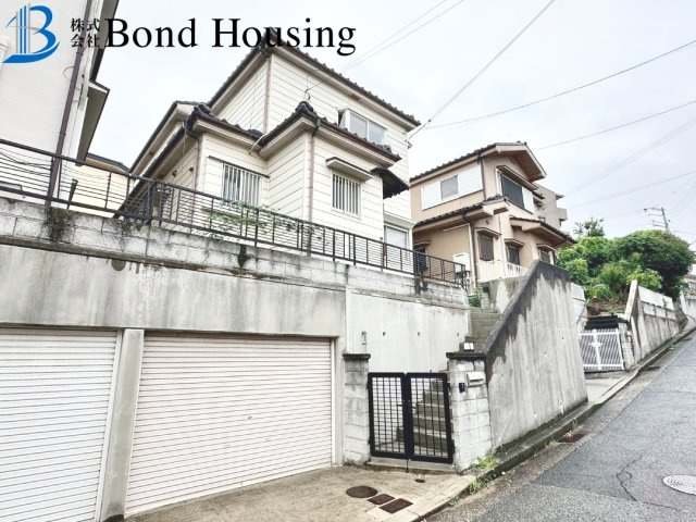 堀込車庫付き住宅　今寺　リフォ済み住宅　築37年の外観