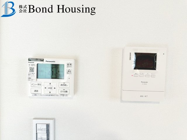 堀込車庫付き住宅　今寺　リフォ済み住宅　築37年の防犯設備