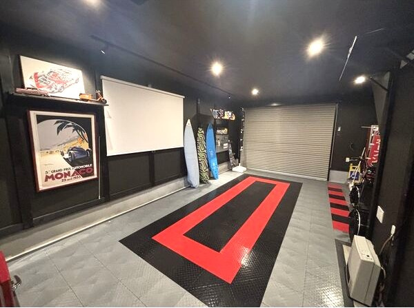 ＡｖａｎｃｅＧ野立Ｃ棟の駐車場