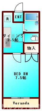 【間取り】 | ステュディオ山中