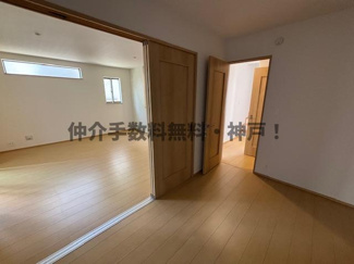 【洋室】 | 神戸市垂水区城が山1丁目　新築戸建　仲介手数料無料！ | ゆったりした洋室です