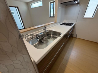 【キッチン】 | 神戸市垂水区城が山1丁目　新築戸建　仲介手数料無料！ | 使いやすいキッチンです