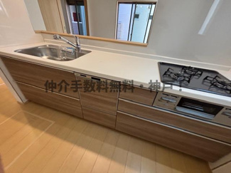 【キッチン】 | 神戸市垂水区城が山1丁目　新築戸建　仲介手数料無料！ | 使いやすいキッチンです