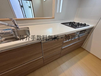 【キッチン】 | 神戸市垂水区城が山1丁目　新築戸建　仲介手数料無料！ | お料理しやすいキッチンです