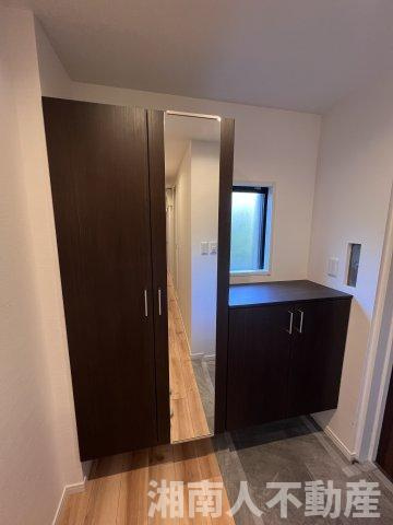 ラミアール藤沢モアクレストの玄関|落ち着いた玄関です