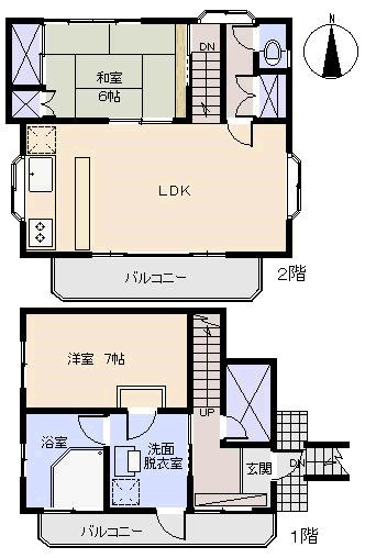 熱海自然郷の間取り