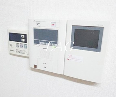 【セキュリティ】 | カサベルデ | モニター付きインターホンです。