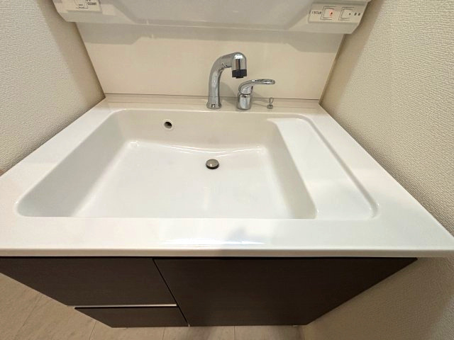 所沢市狭山ヶ丘　新築戸建ての独立洗面台|独立洗面化粧台が付いています