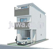 【新築分譲住宅】富士見市上沢1丁目の外観パース