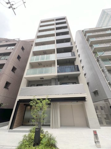 シーズンフラッツ大森ブライトの外観|2024年4月築　RC鉄筋コンクリート造地上10階建て1LDK～2LDK総戸数18戸
東京都品川区南大井6丁目　JR京浜東北線大森駅徒歩4分、京浜急行本線大森海岸駅徒歩7分